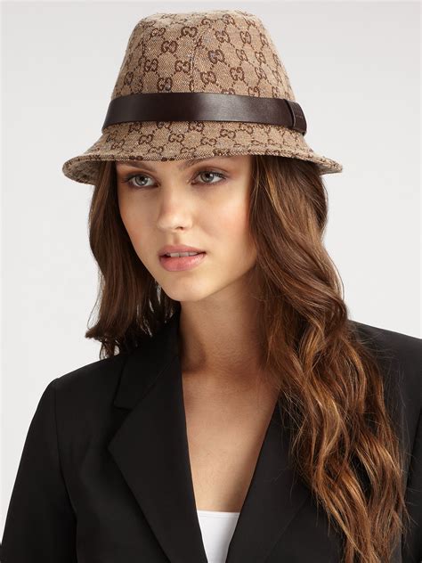 gucci womens hat celebrities|Gucci hats women official website.